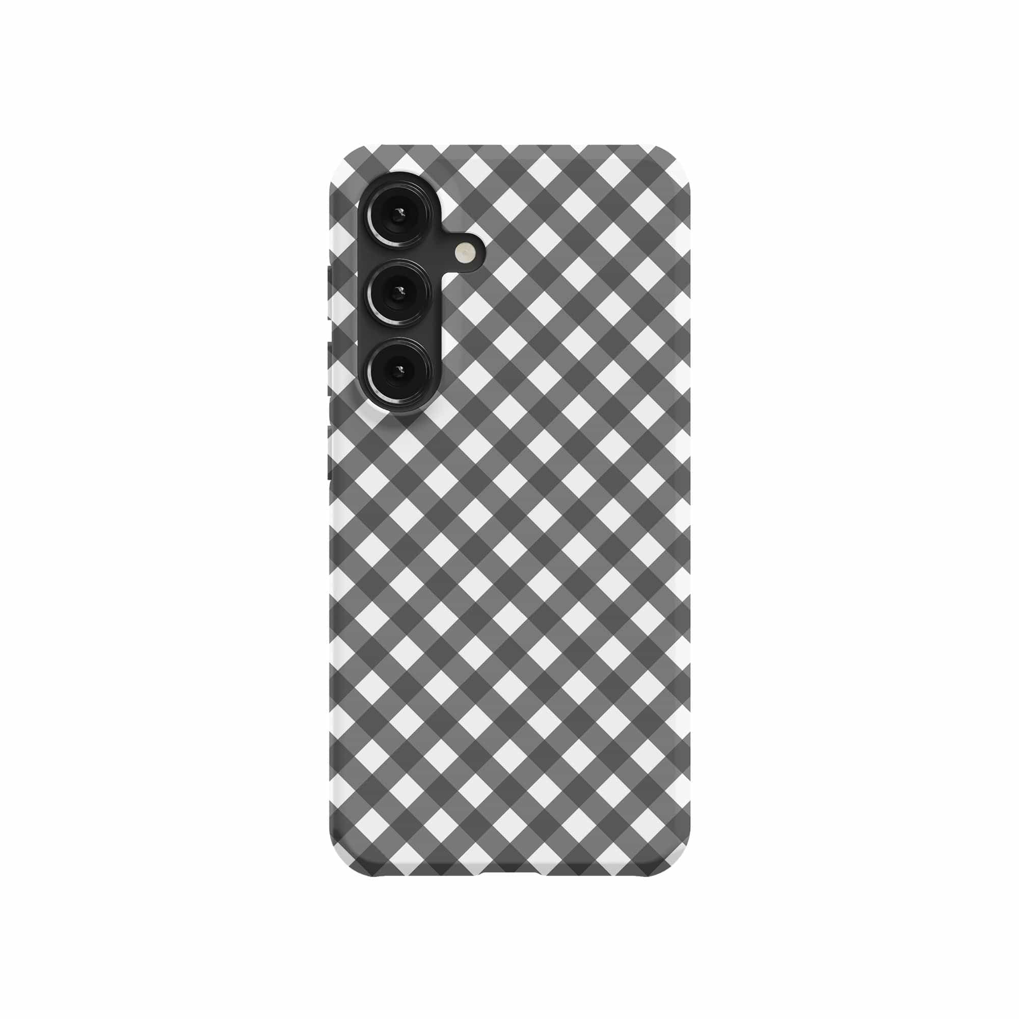 Cross Checkers | Diagonal Plaid Samsung Case