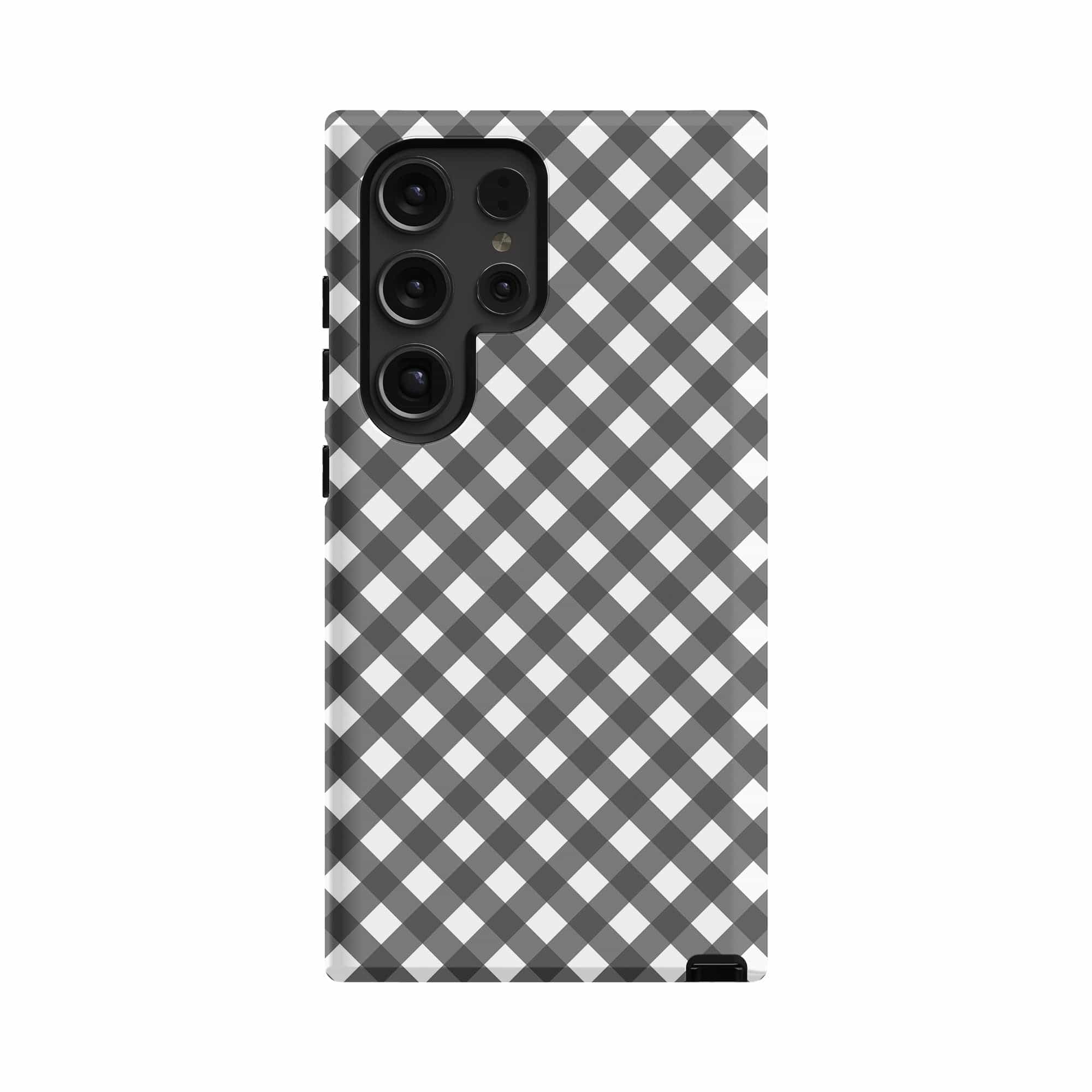 Cross Checkers | Diagonal Plaid Samsung Case