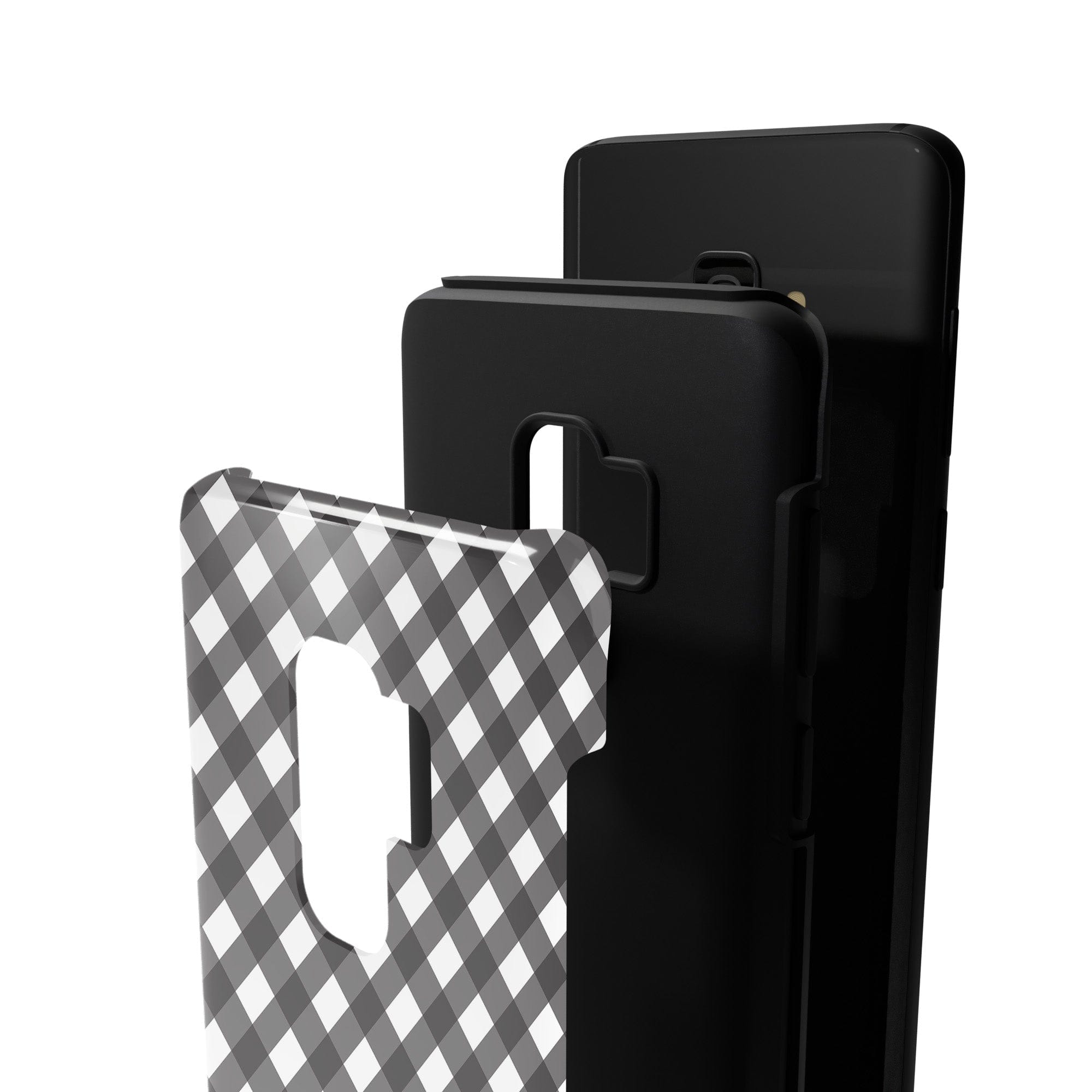 Cross Checkers | Diagonal Plaid Samsung Case