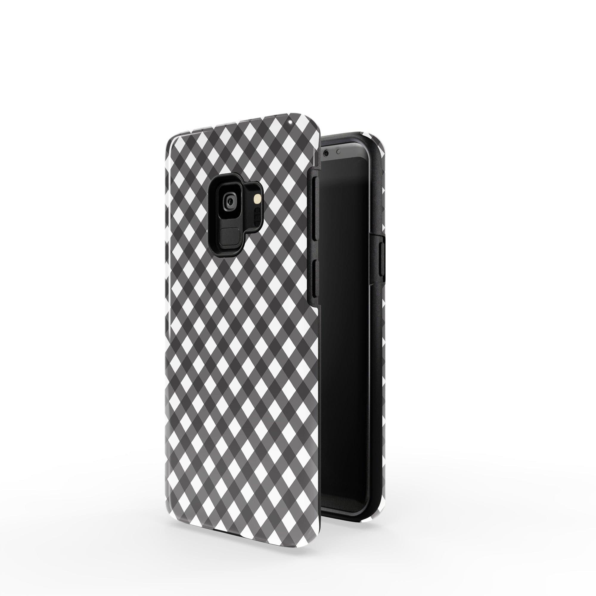 Cross Checkers | Diagonal Plaid Samsung Case