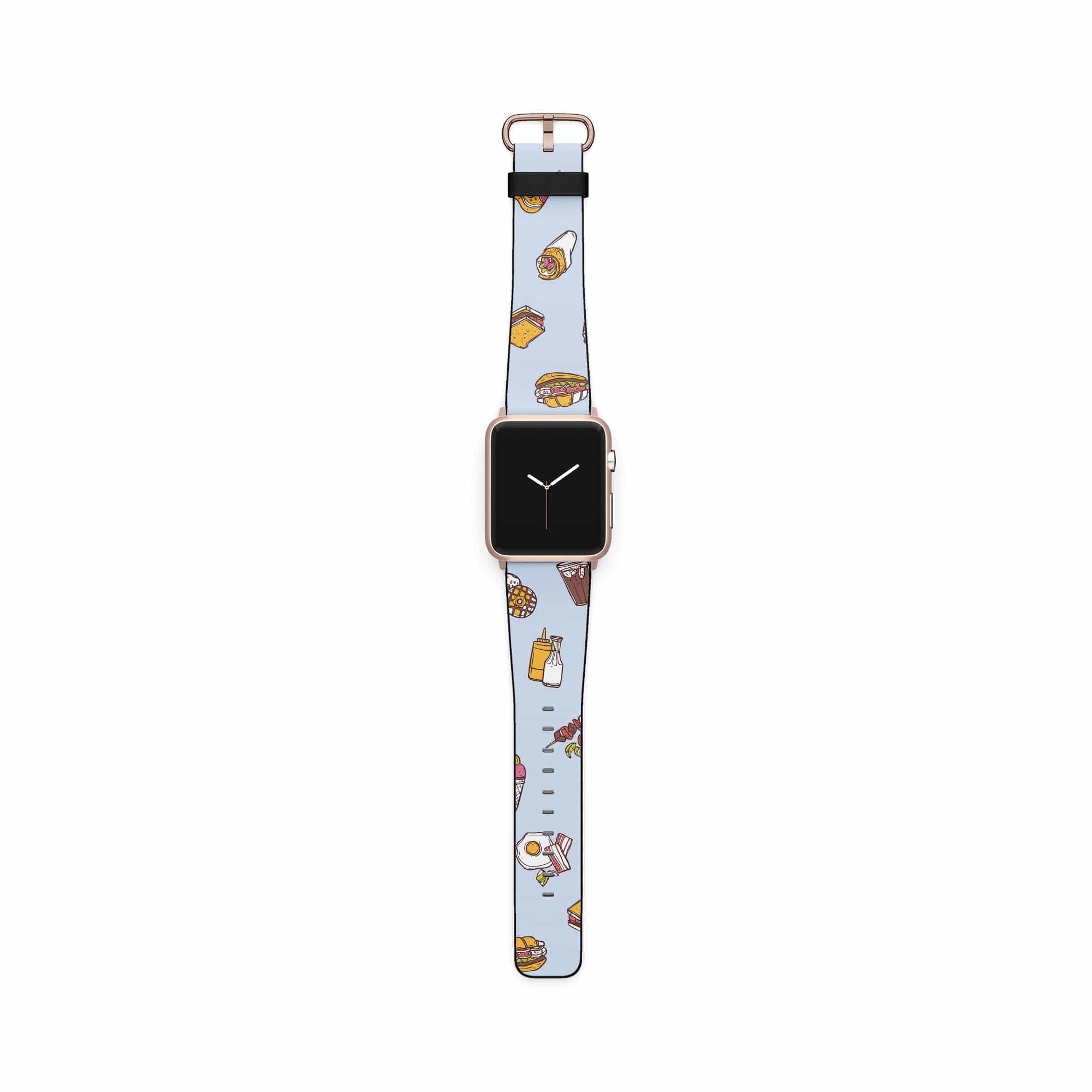 F My Diet | Junk Food Apple Watch Band