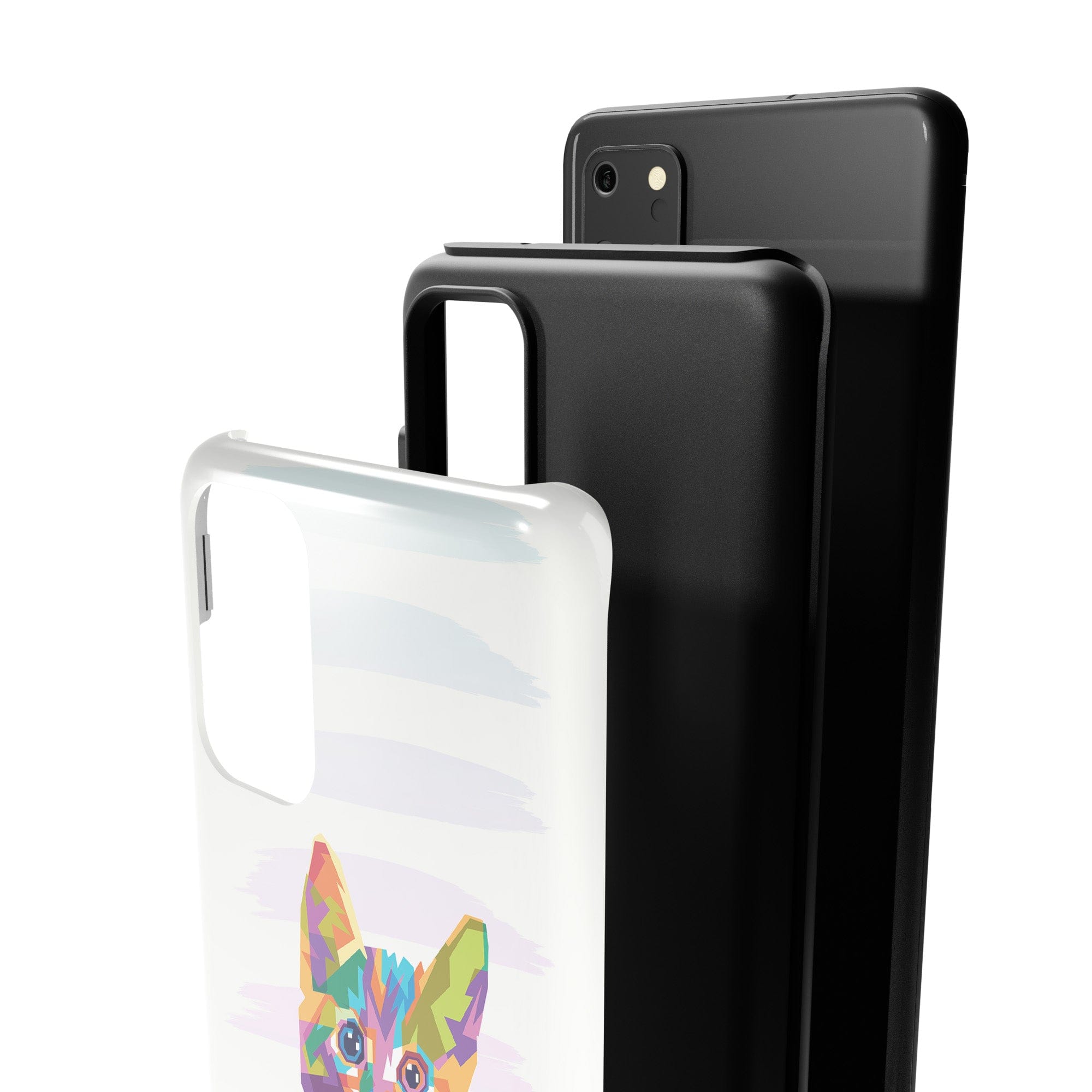 Fractal Canvas | Abstract Cat Samsung Case