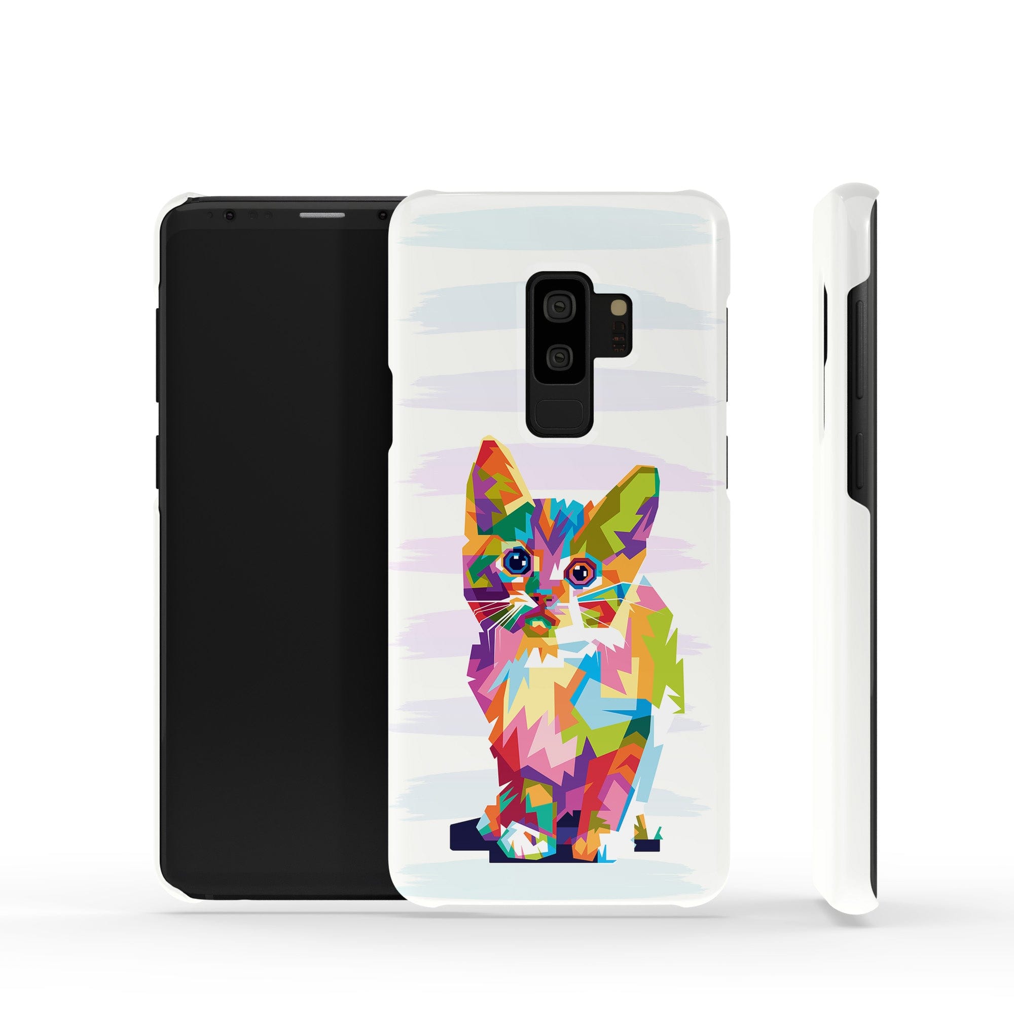 Fractal Canvas | Abstract Cat Samsung Case