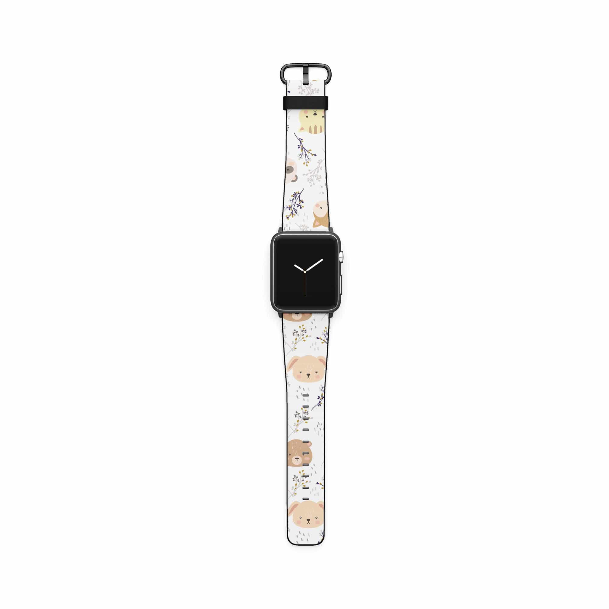 Furry Forest | Woodland Creature Apple Watch Band