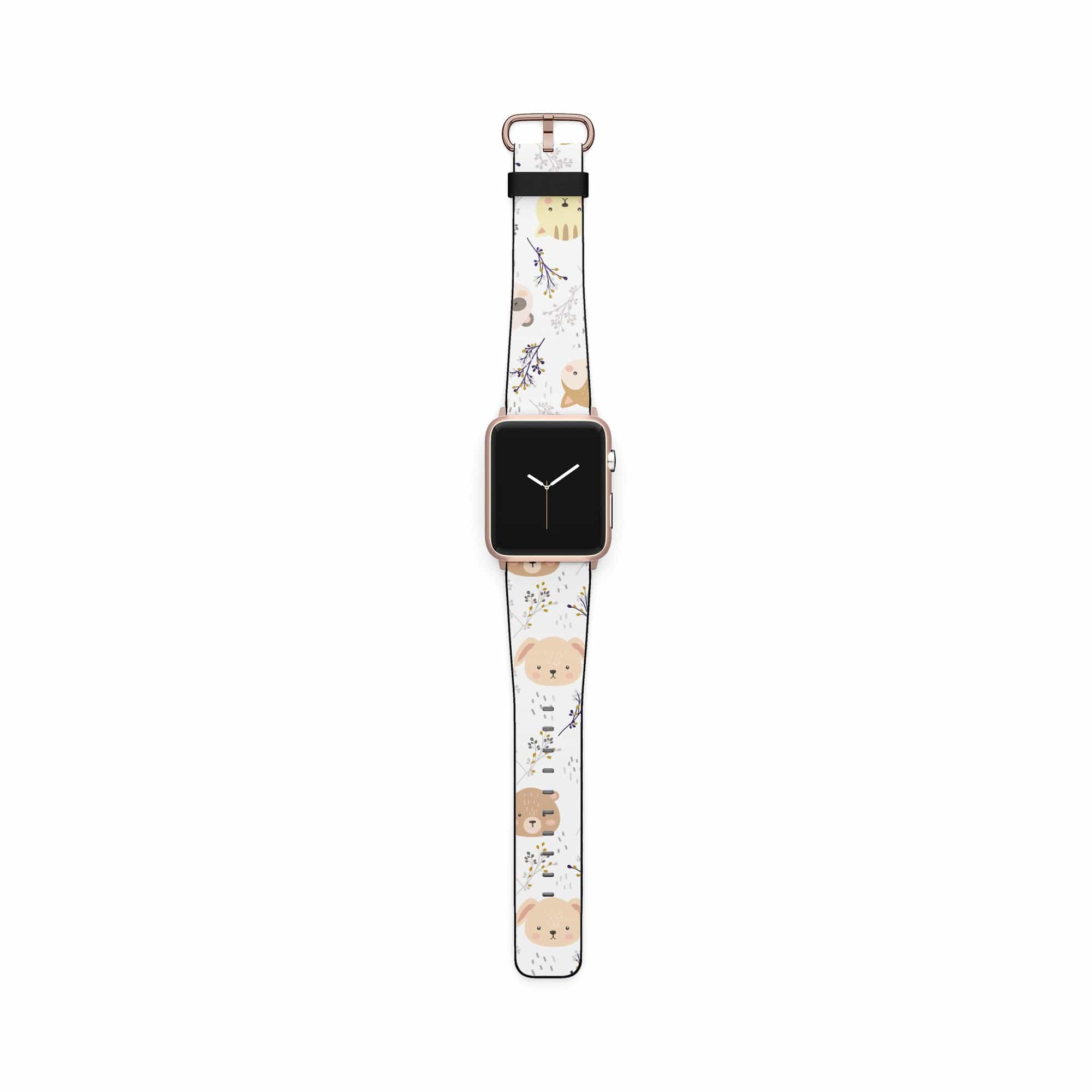 Furry Forest | Woodland Creature Apple Watch Band