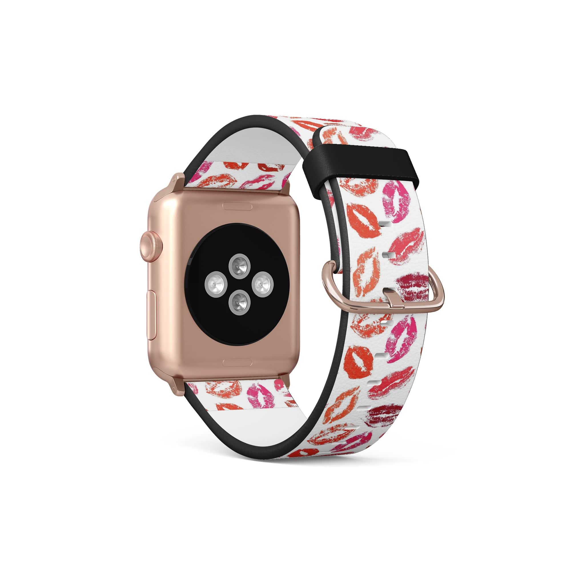 Love Note | Lip Print Apple Watch Band