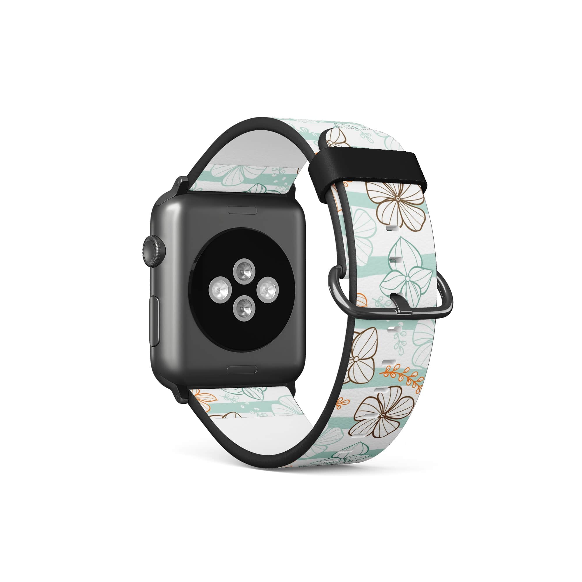 Morning Surf | Aquatic Flowers Floral Apple Watch Band