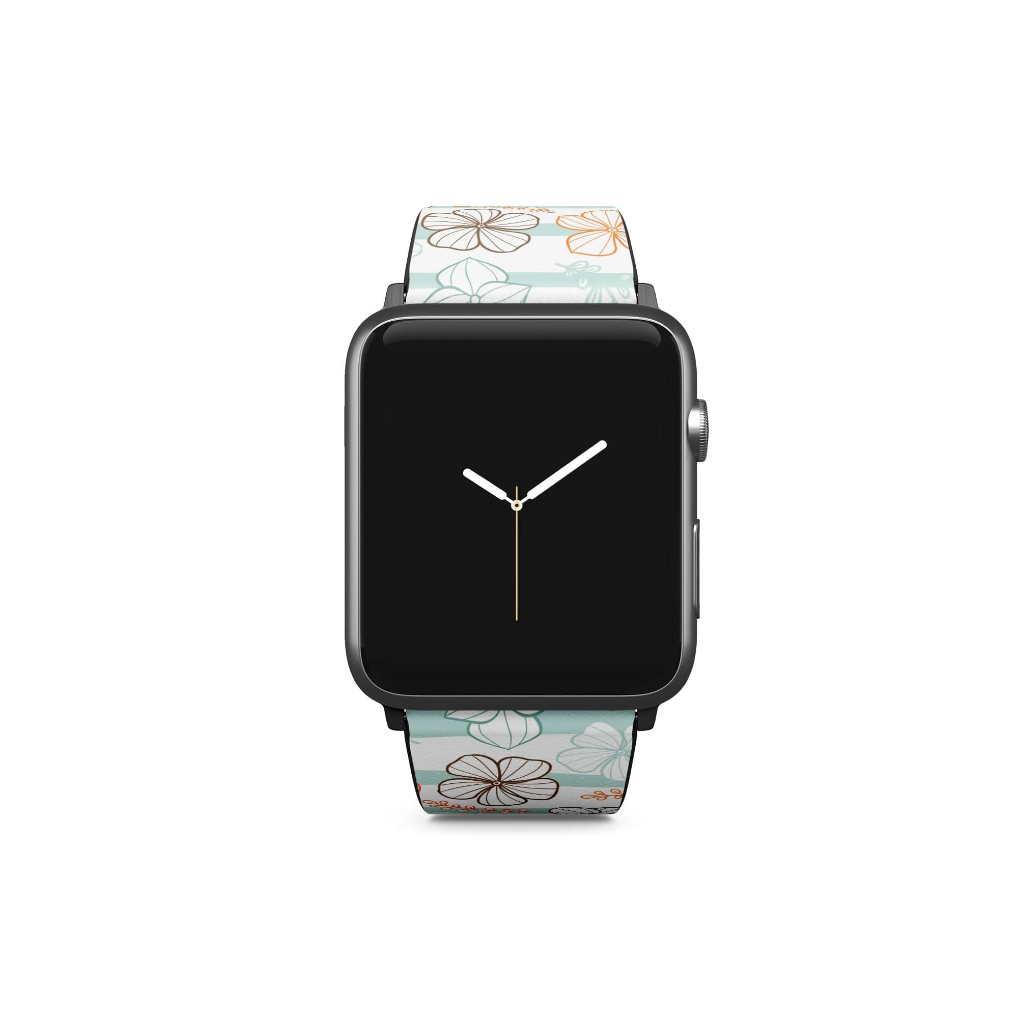 Morning Surf | Aquatic Flowers Floral Apple Watch Band