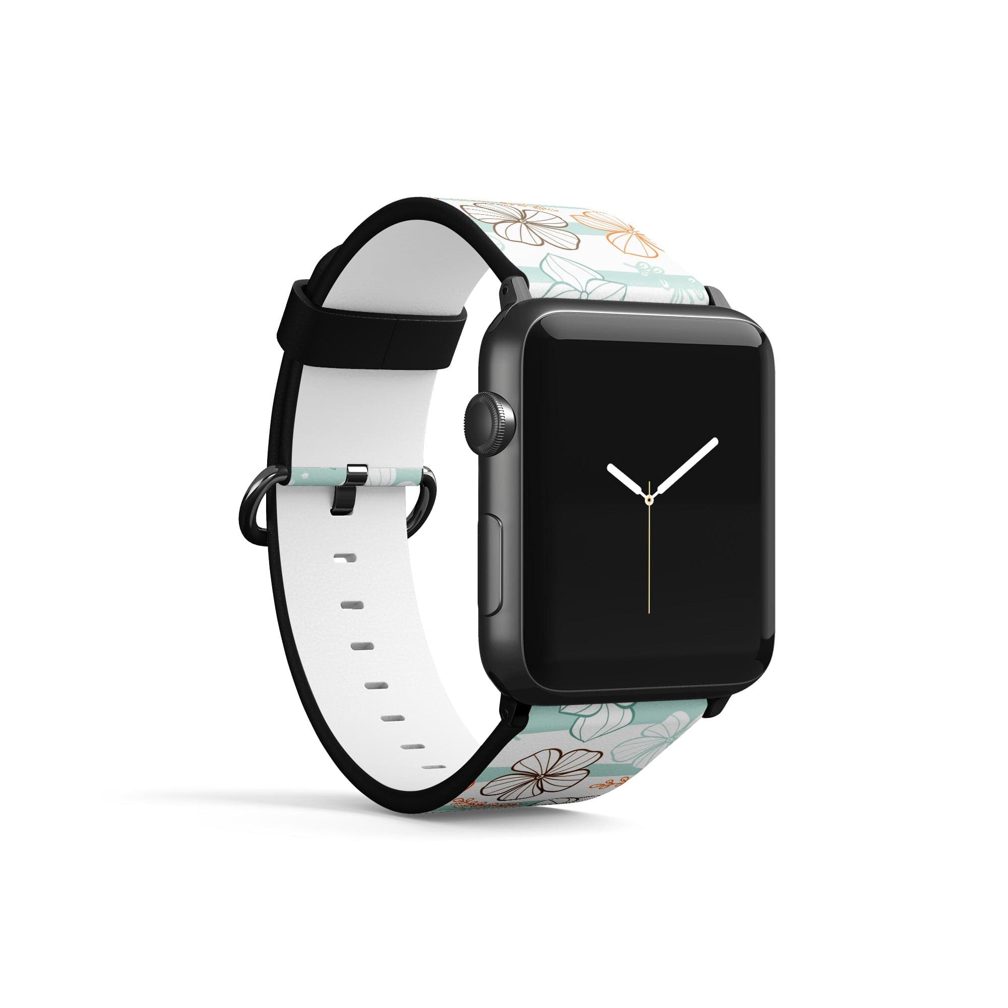 Morning Surf | Aquatic Flowers Floral Apple Watch Band