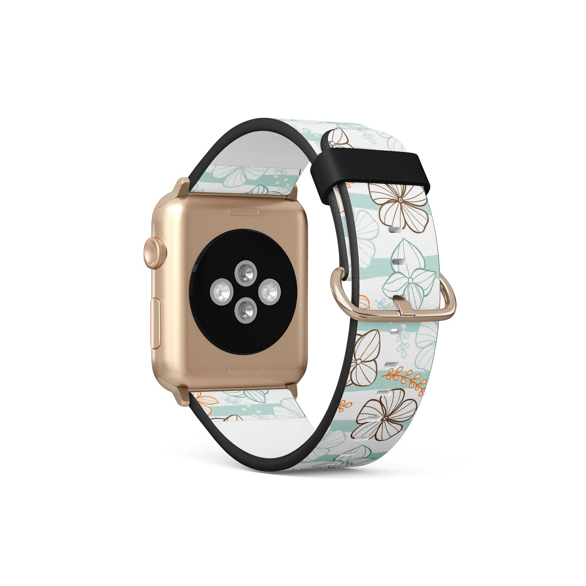 Morning Surf | Aquatic Flowers Floral Apple Watch Band