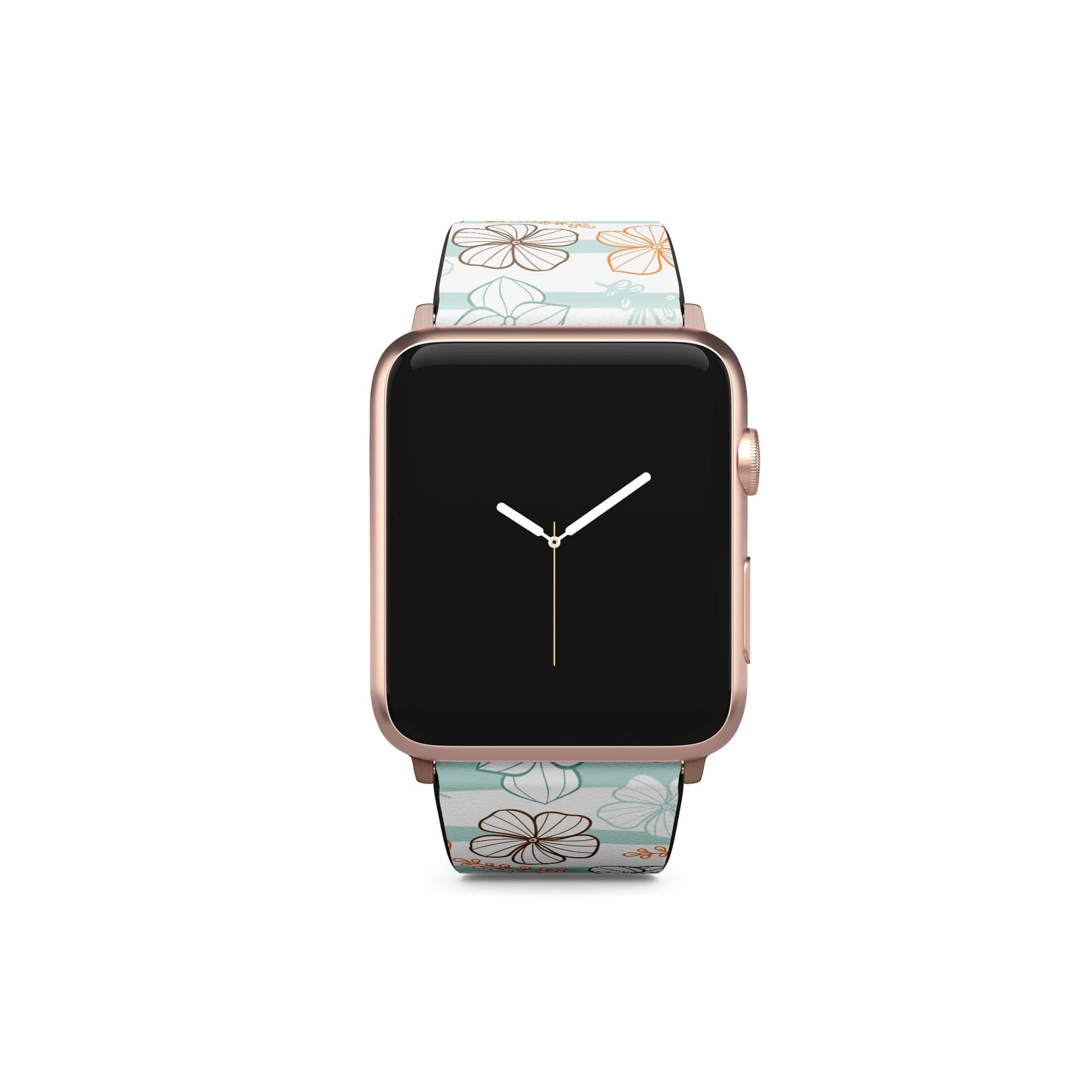 Morning Surf | Aquatic Flowers Floral Apple Watch Band