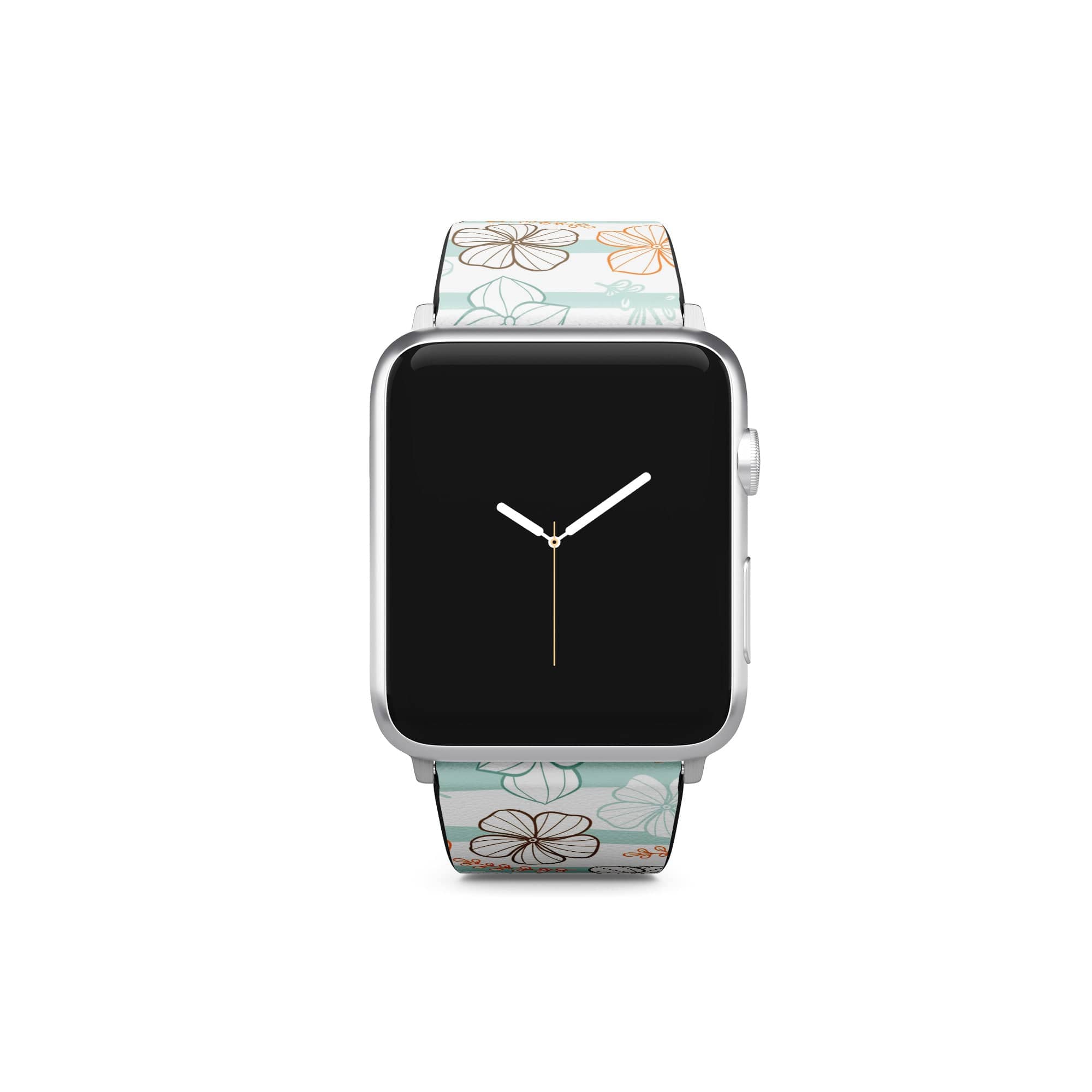 Morning Surf | Aquatic Flowers Floral Apple Watch Band