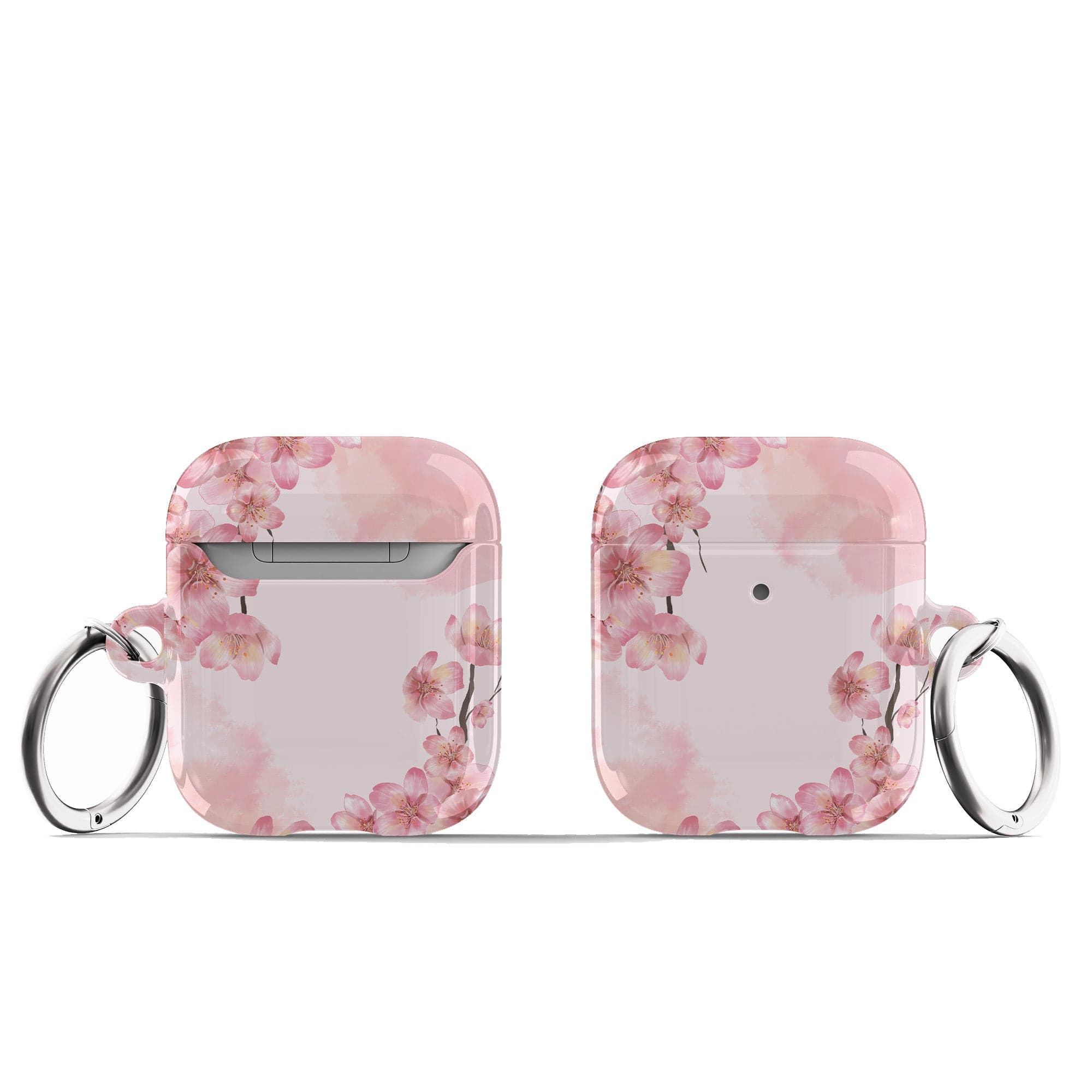 Spring Blush | Cherry Blossoms Floral Apple AirPods Case