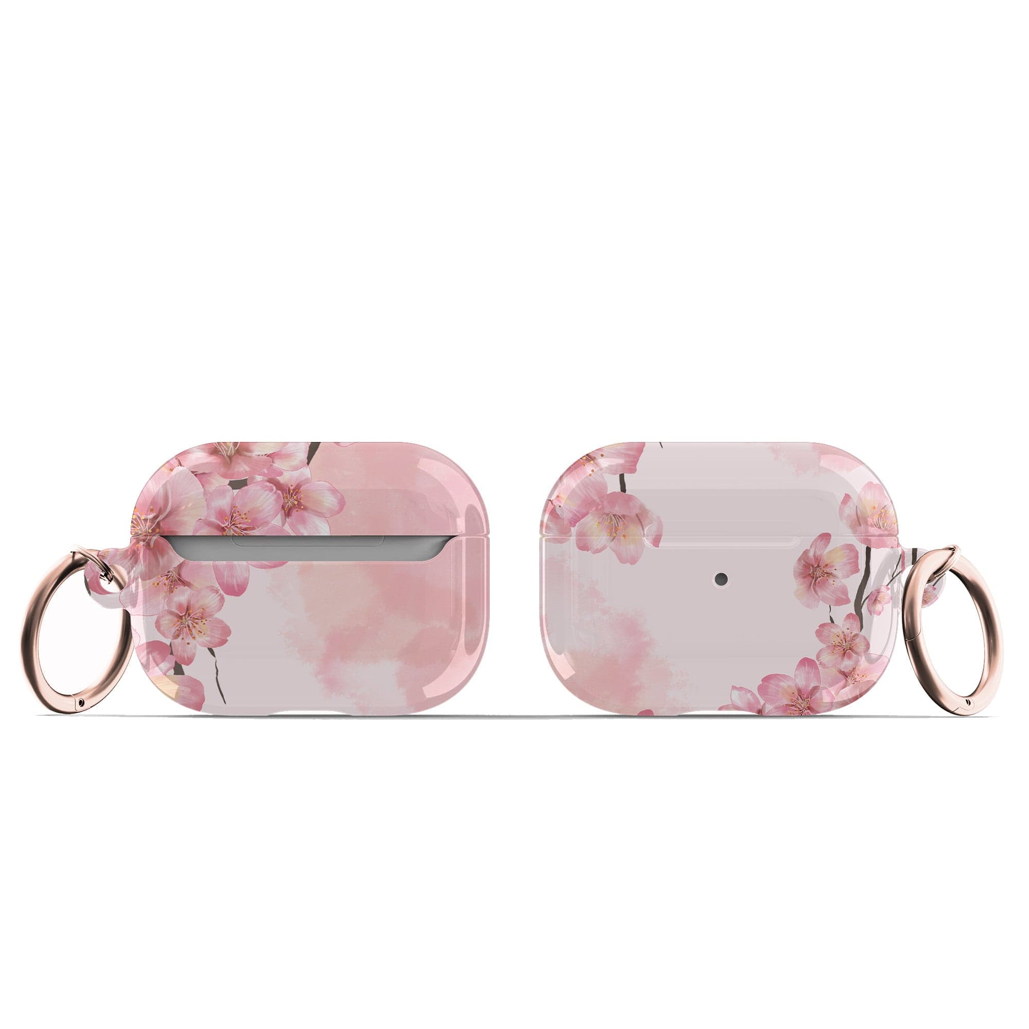 Spring Blush | Cherry Blossoms Floral Apple AirPods Case