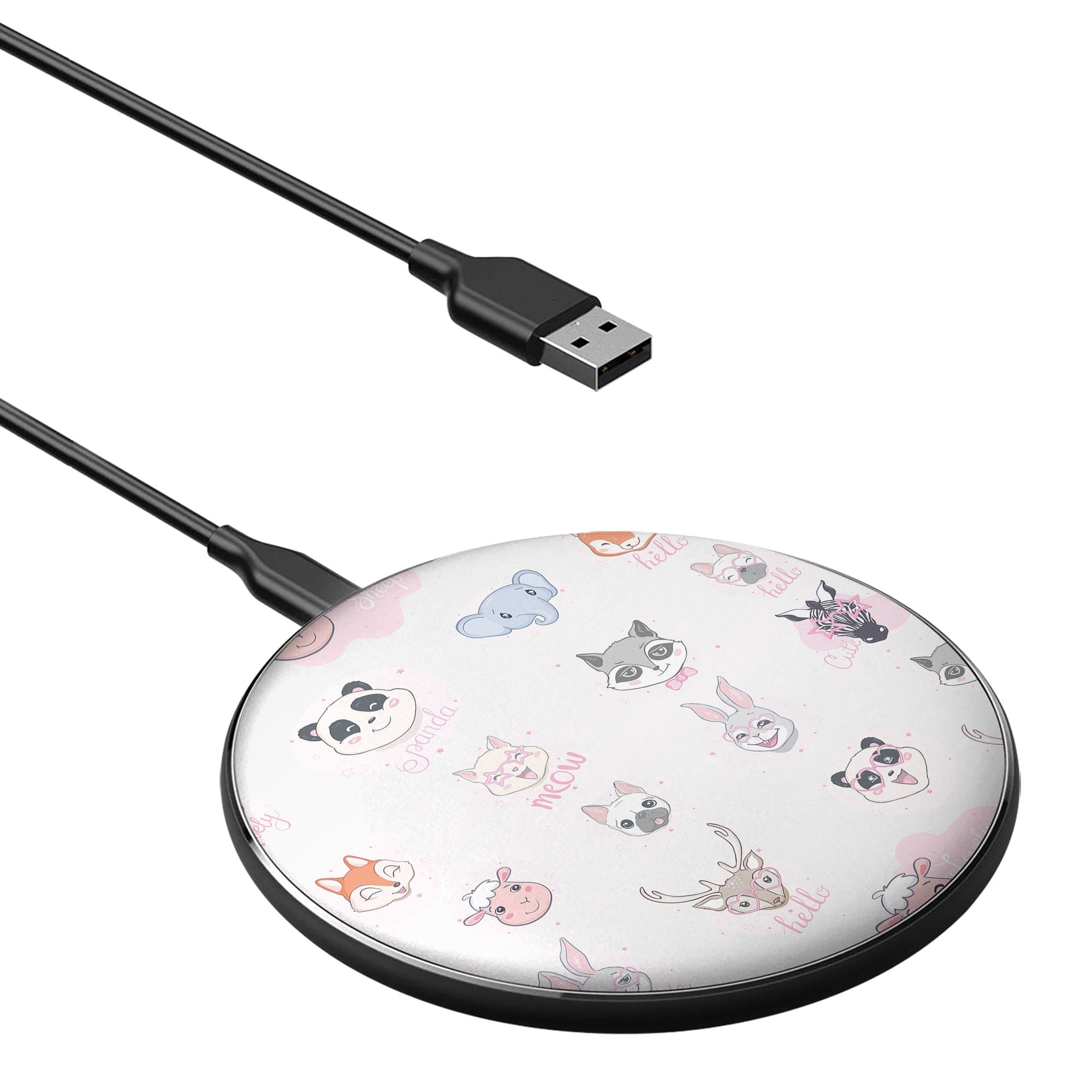 Wild Thoughts | Animal Sticker Wireless Charging Pad