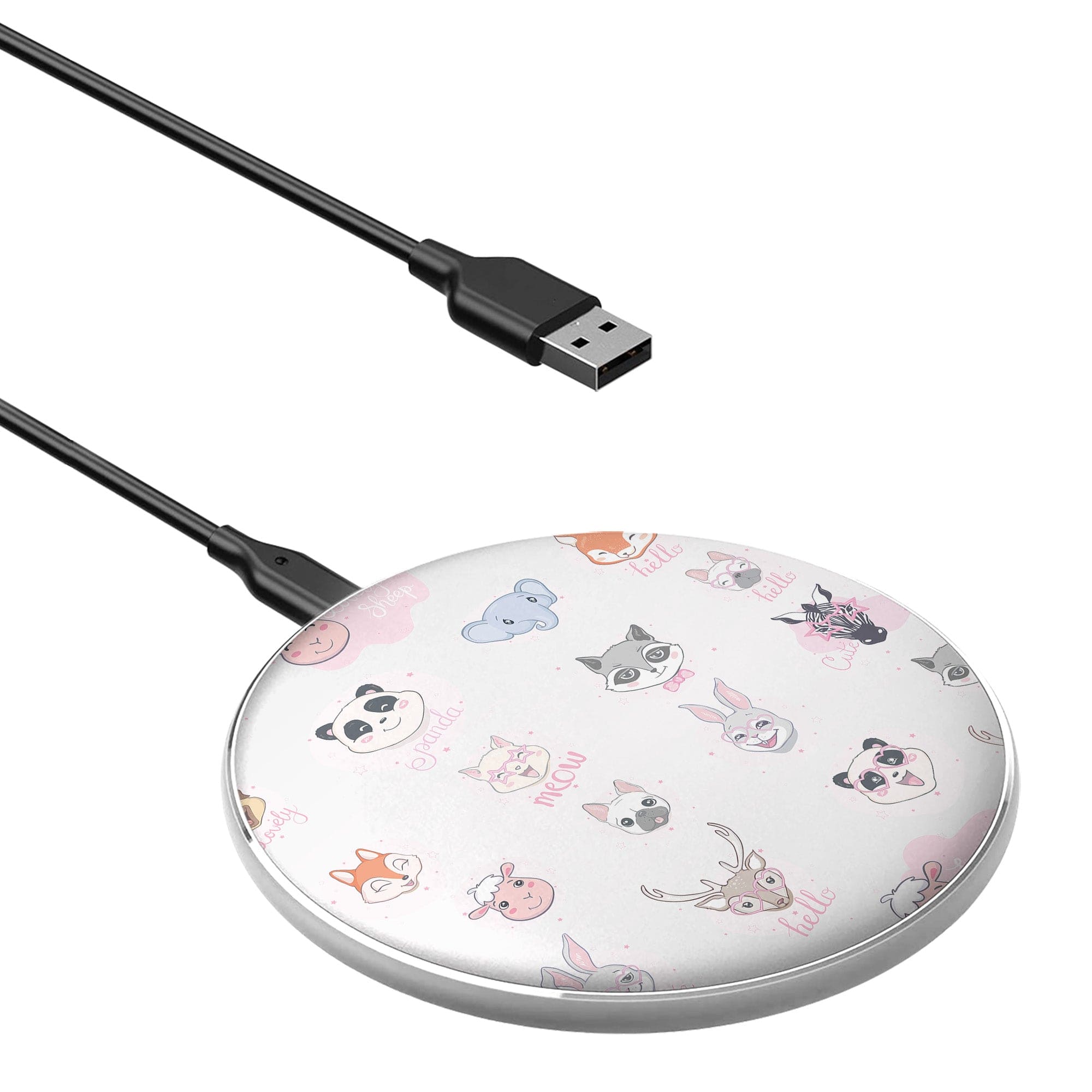 Wild Thoughts | Animal Sticker Wireless Charging Pad