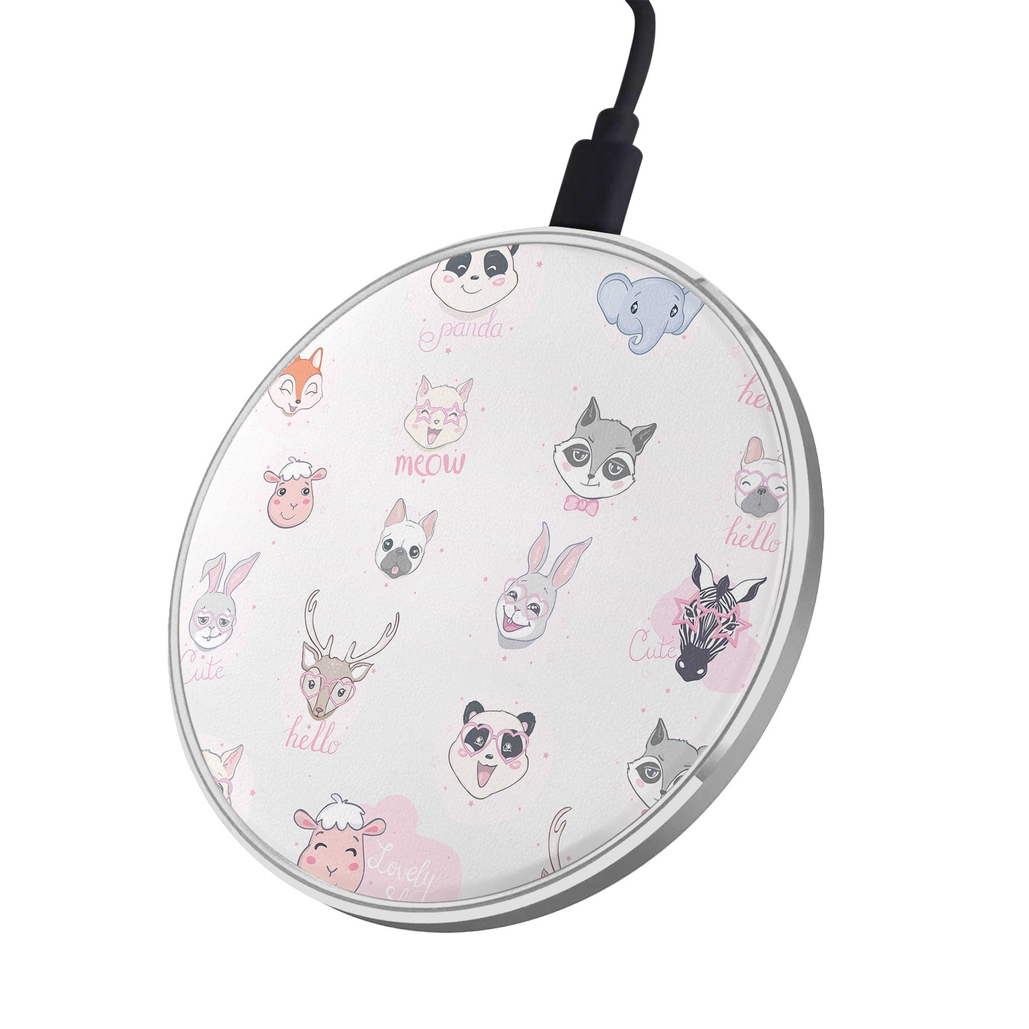 Wild Thoughts | Animal Sticker Wireless Charging Pad