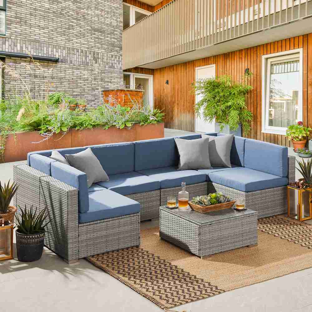 Outdoor Rattan Sectional