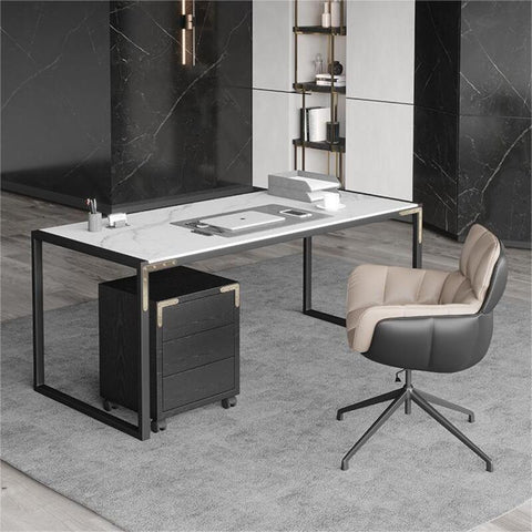the sintered stone desk