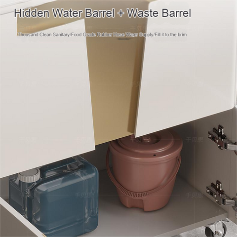 hidden water barrel