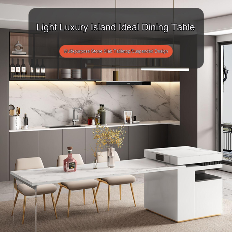 light luxury island table ideal