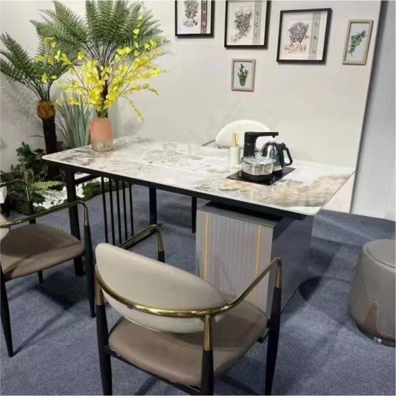 the whole view of island table