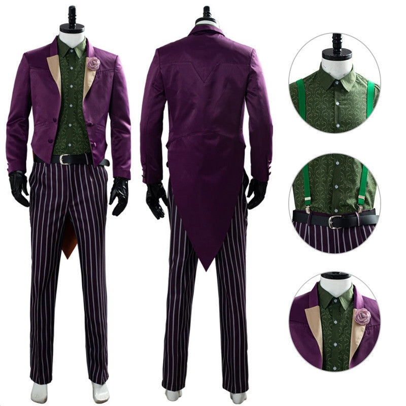 Mortal Kombat 11 Joker Costume Halloween Cosplay Suit BEcostume