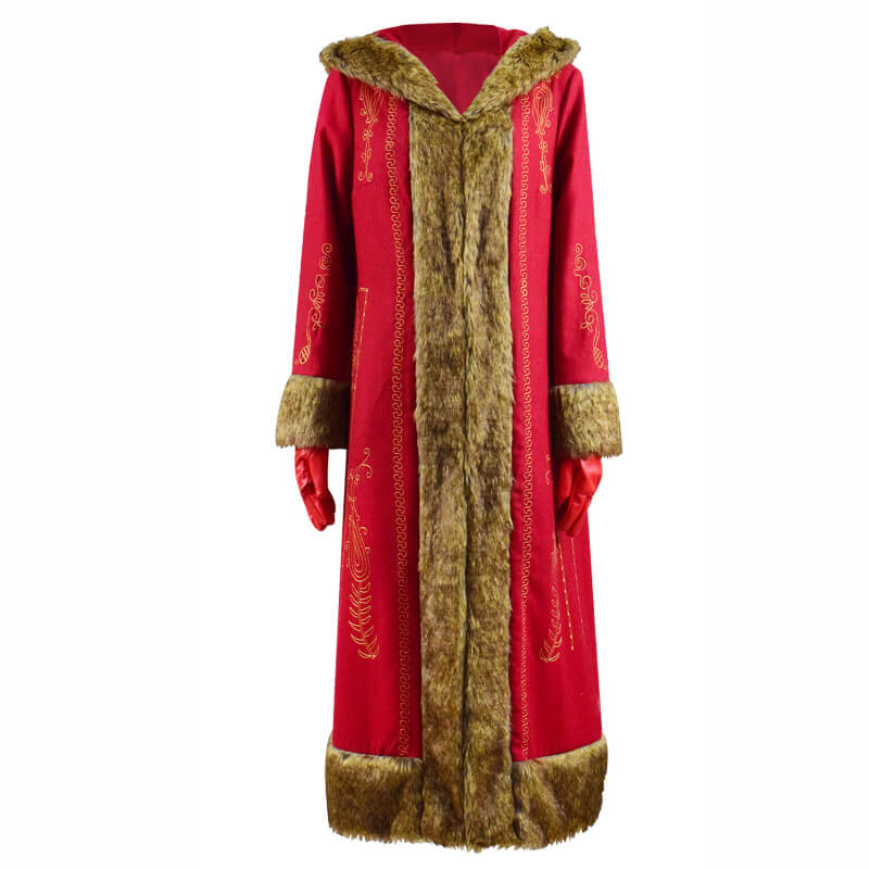 The Christmas Chronicles 2 Mrs Claus Coat Movie Christmas Cosplay Costume BEcostume
