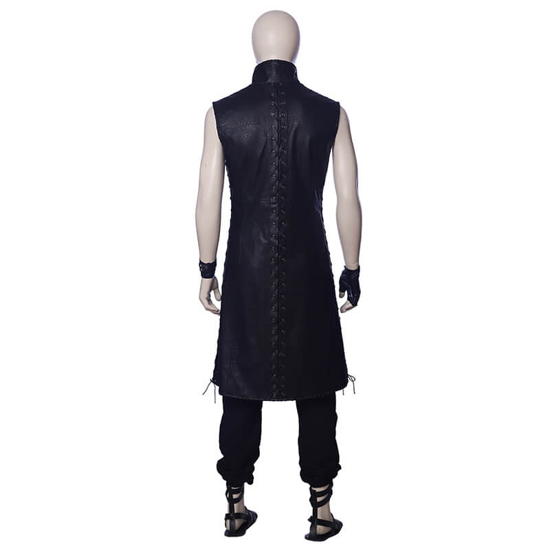 DMC 5 V Costume Devil May Cry 5 Mysterious Man V Cosplay Outfit Carnival Halloween Suit