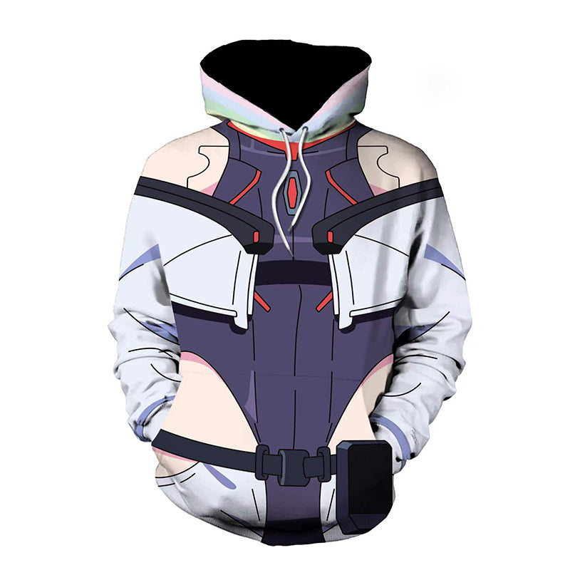 Cyberpunk Hoodie Cyberpunk Edgerunners Cosplay David Martinez Lucy Sweatershirts Halloween Hooded Zipper Jacket