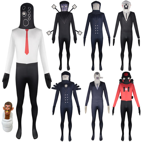 Skibidi Toilet Costume