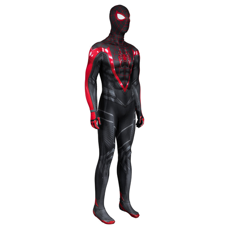 Spider man 2 PS5 Suit Spider-Man Miles Morales Cosplay Costume Halloween Spiderman Jumpsuit