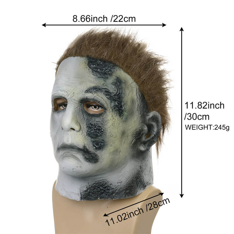 Halloween Michael Myers Mask Scary Latex Props Halloween Kills Michael Horror Mask