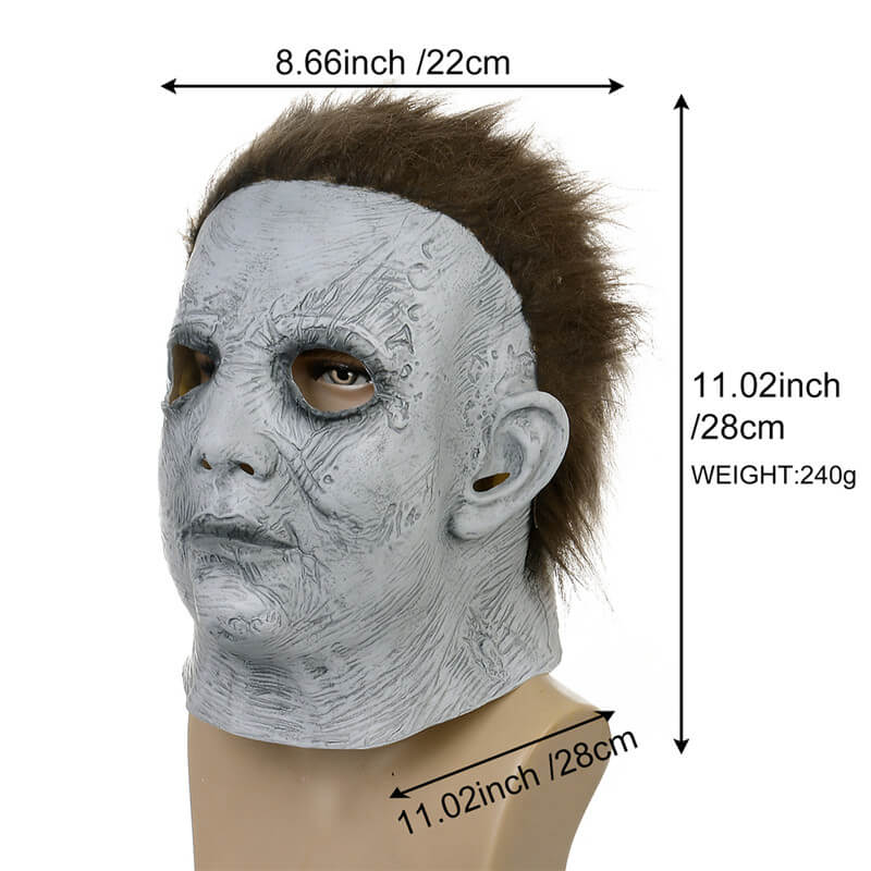 Halloween Michael Myers Mask Scary Latex Props Halloween Kills Michael Horror Mask