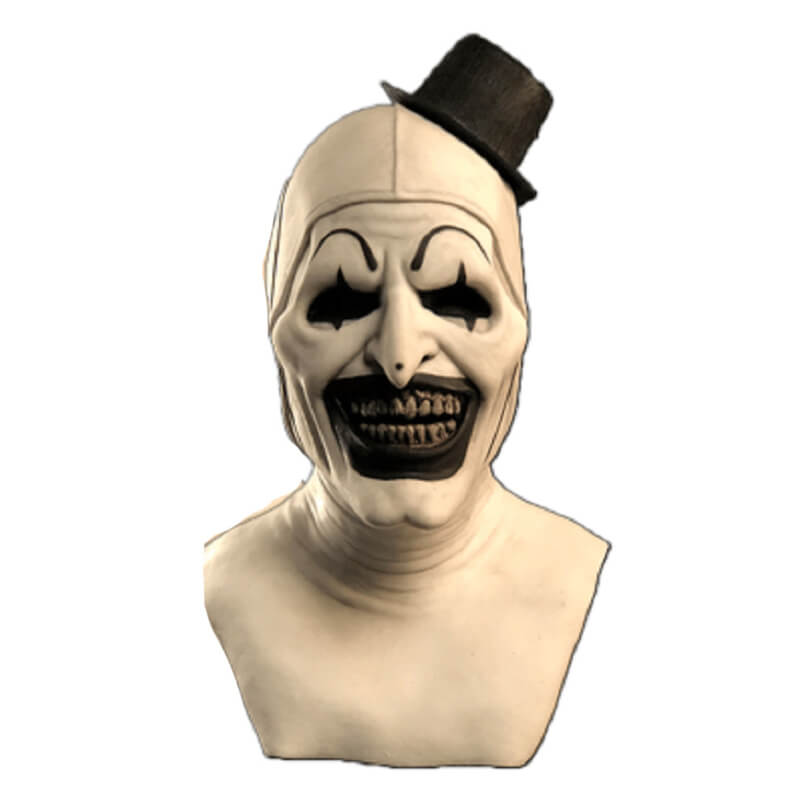 Terrifier 2 Art the Clown Halloween Costume Jumpsuit Halloween Scary Mask Becostume