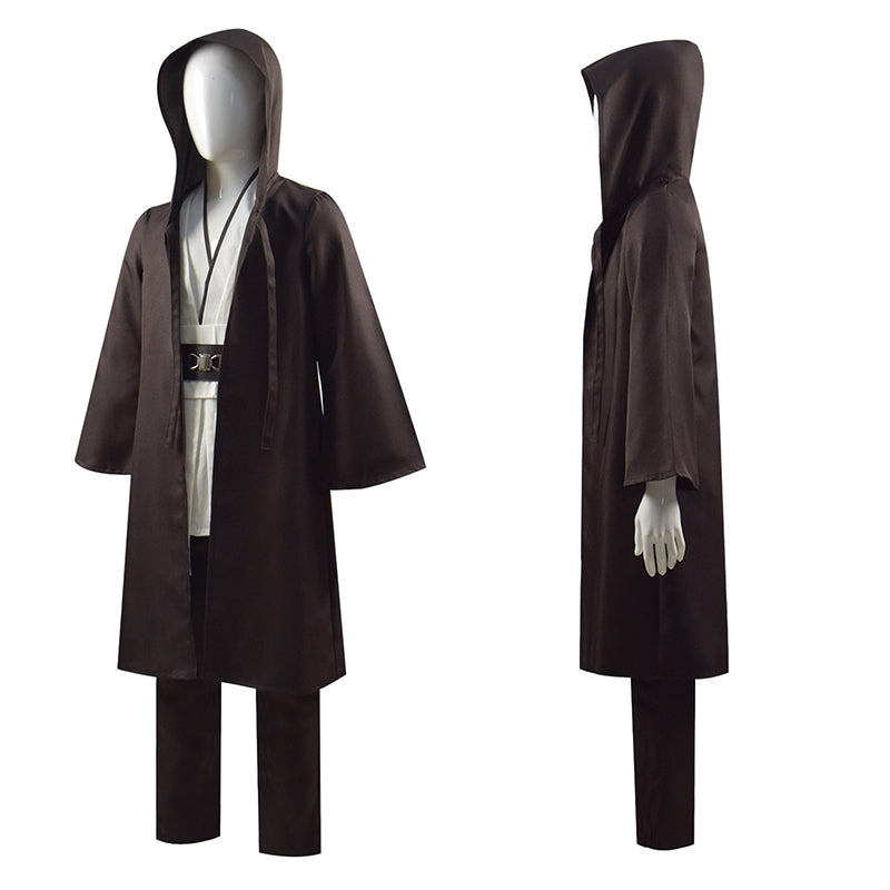 Becostume Star Wars Jedi Tunic Cosplay Costume Kids Robe Uniform Halloween Celebration Suit
