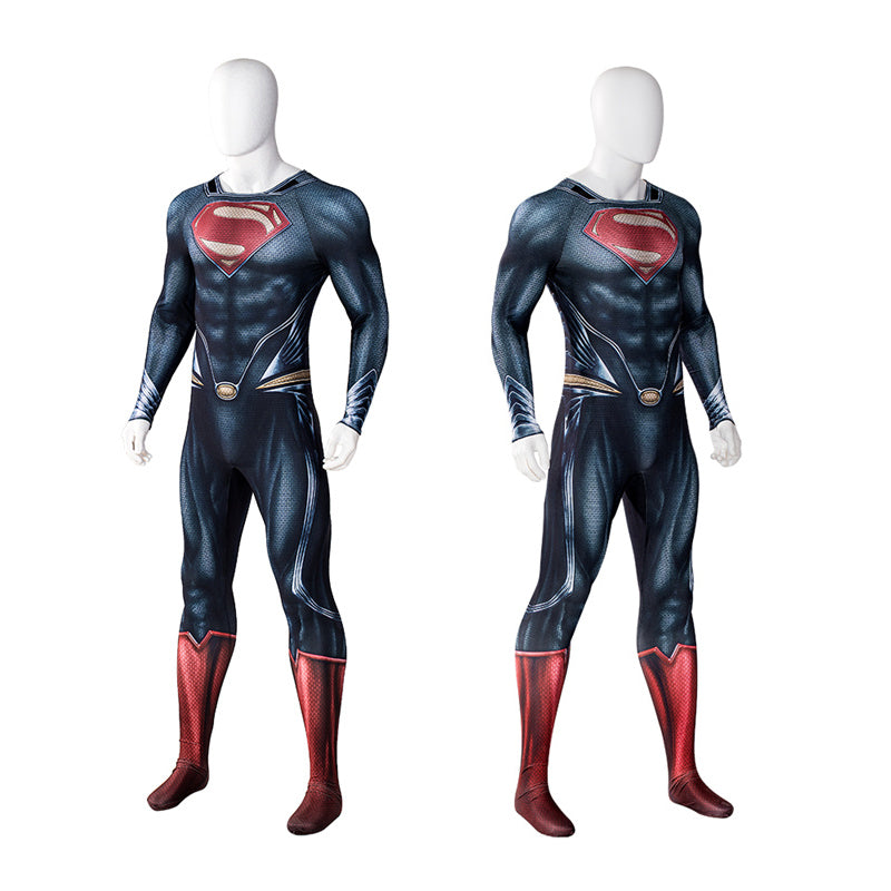 Superman Cosplay Costume Man Of Steel Superman Cosplay Superhero Jumpsuit