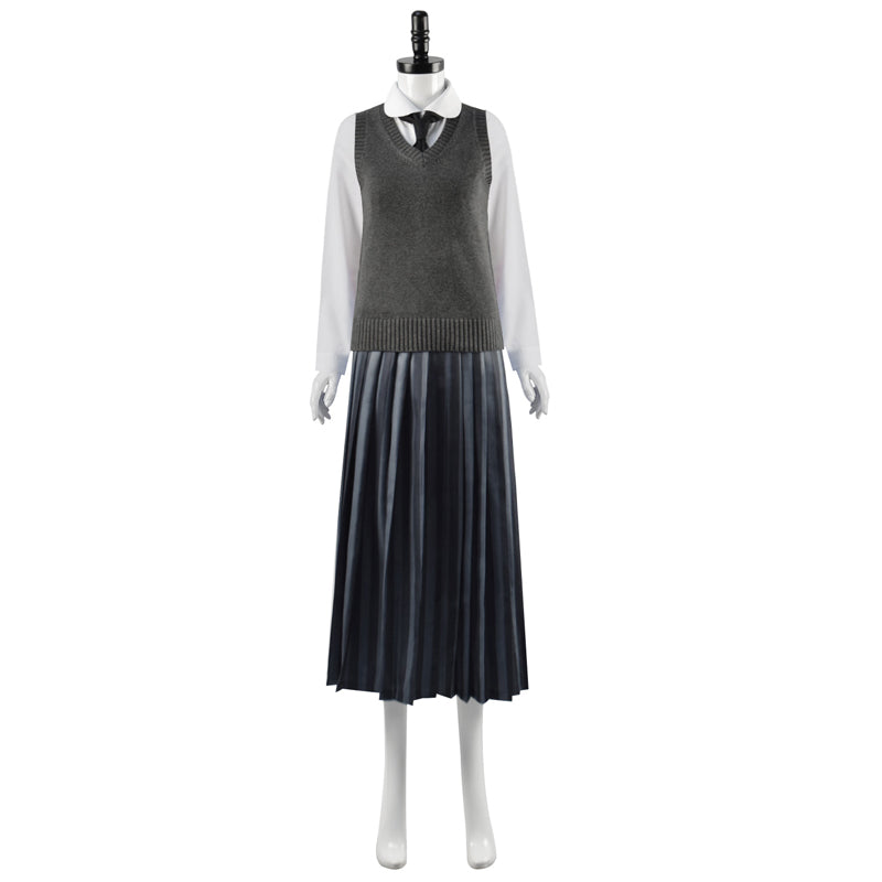 Wednesday Addams Costumes 2022 Wednesday Addams Uniform Cosplay Outfit Becostume