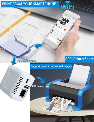 Print Server Printer Server Adapter 