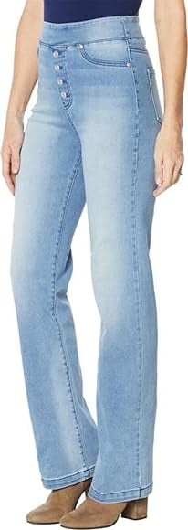 DG2 by Diane Gilman Virtual Stretch Denim Pull-On Trouser Jean