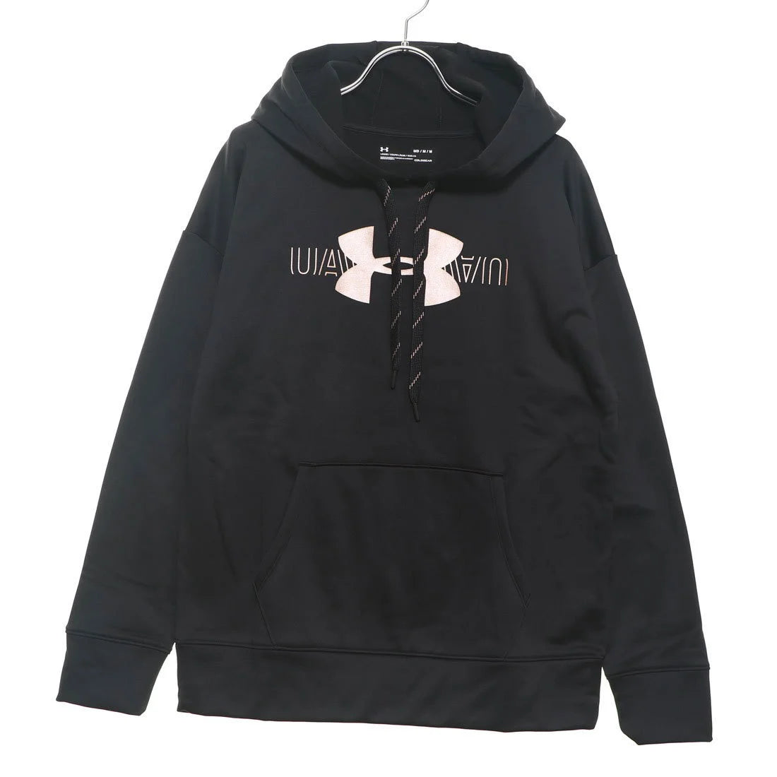 Under Armour Fleece Graphic Hoodie Women Level Black Coldgear