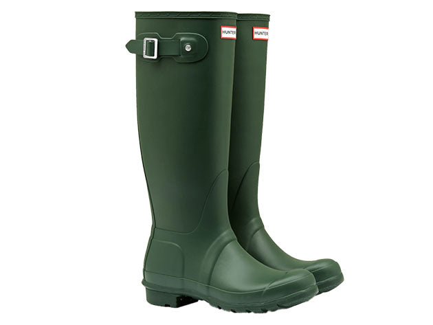 HUNTER Original Tall Rain Boots Green