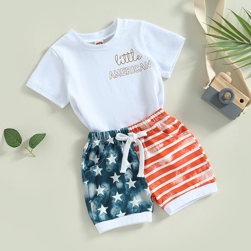 Independence Day Boys & Girls Unisex 2-Piece Set