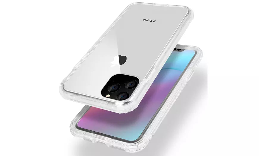 Full Cover Clear Case Shockproof Protective For iPhone 11/11 Pro/11 Pro Max