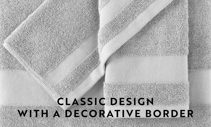 100% Cotton 4PC Bath Towel Set by Home Collection