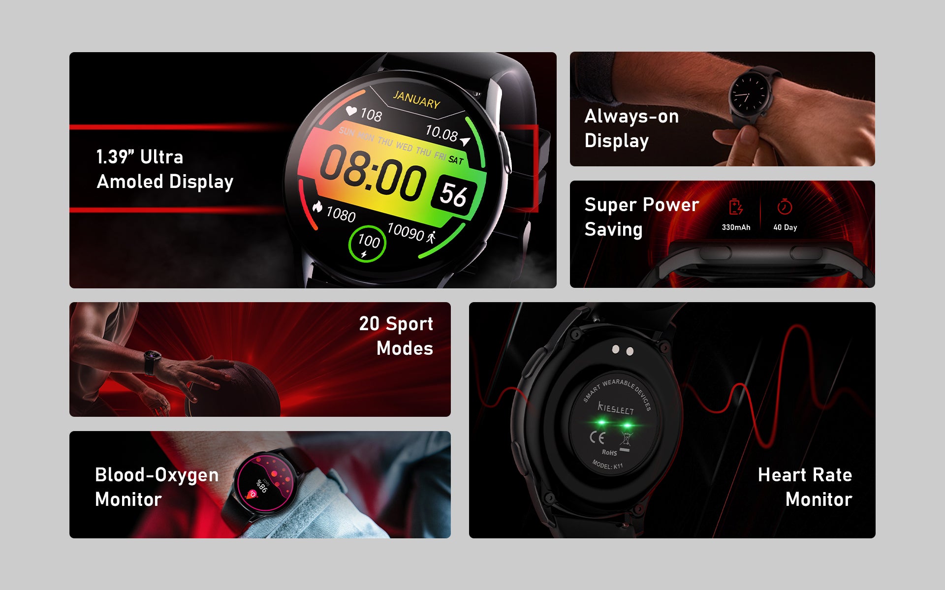 Kieslect K11 Ultra Smart Watch