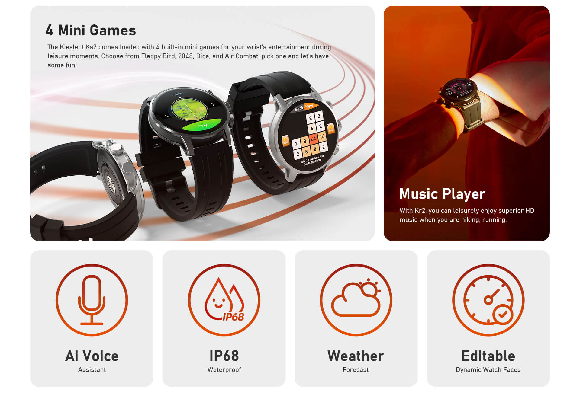 Kieslect Kr2 Smartwatch