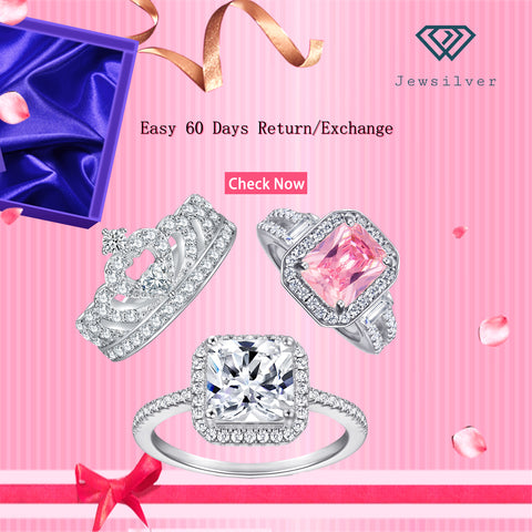 Jewsilver Stunning Engagement Rings