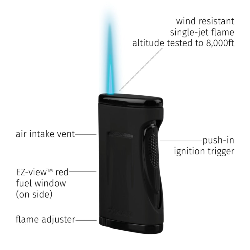 XIKAR Xidris Single-jet Flame Lighter