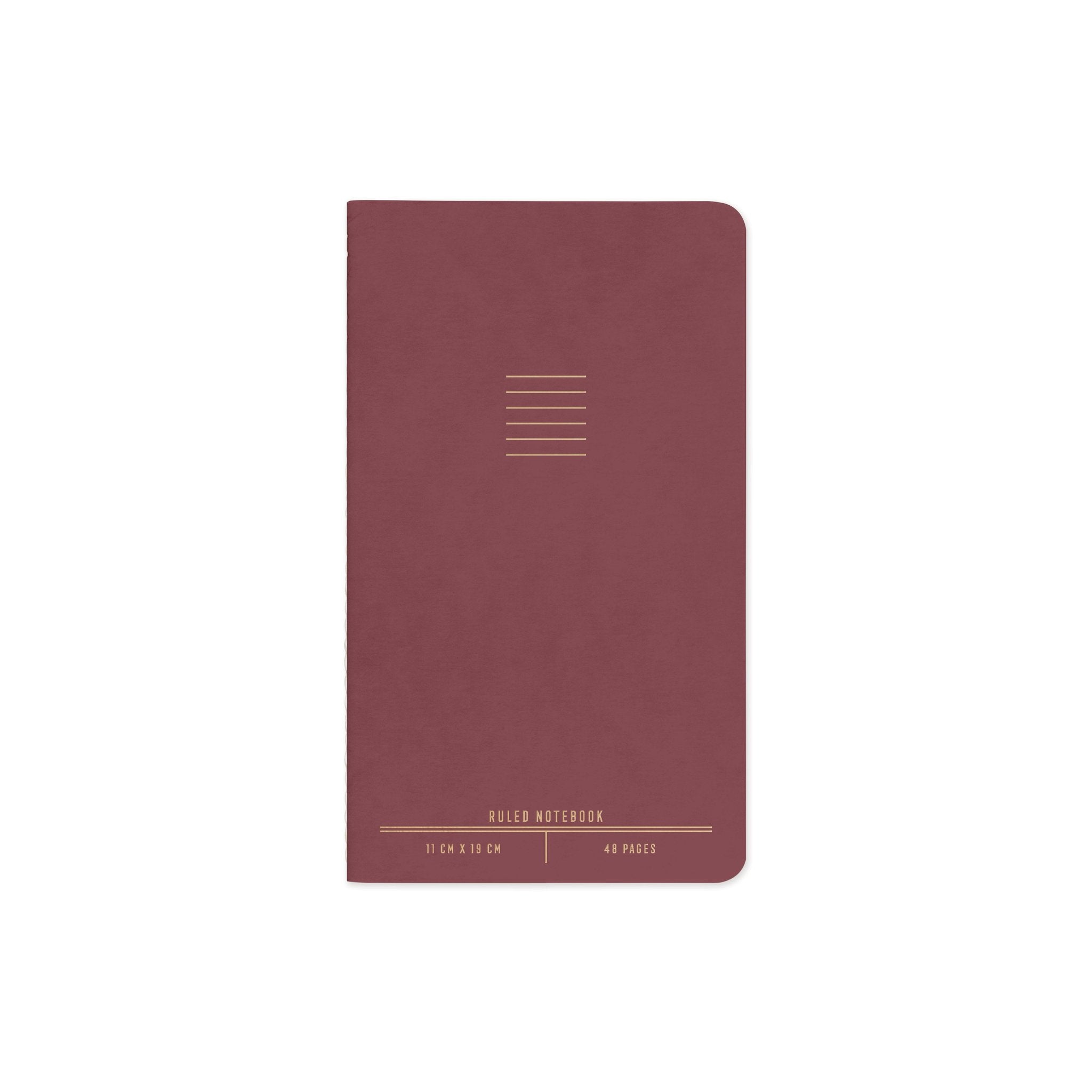 DesignWorks Flex Cover Notebook | Burgundy